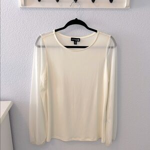 Anthony LS Women's Cream Top
